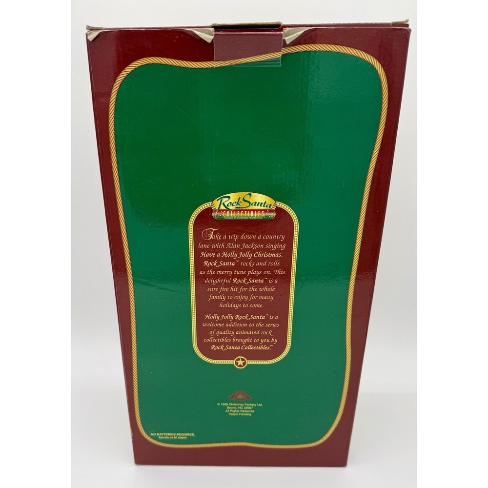 Vintage 1998 Christmas Fantasy Ltd Cowboy Santa Western 16"‎ *READ* Holly Jolly - Picture 7 of 16